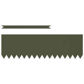 Bordes de Césped 10 pcs Verde Oliva 100x0,5x30 cm Hierro by , Garden edging and edging - Ref: Foro24-865973, Price: 98,65 €, ...