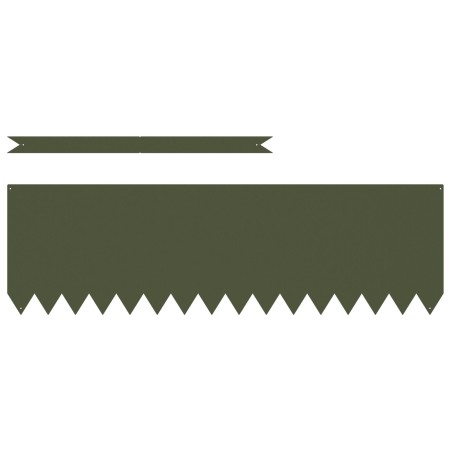 Bordes de Césped 20 pcs Verde Oliva 100x0.5x30 cm Plástico by , Garden edging and edging - Ref: Foro24-865974, Price: 163,52 ...