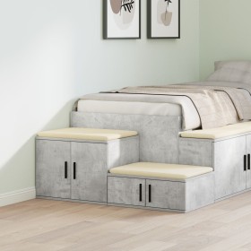 Comprar Gabinete de Almacenamiento Gris Concreto