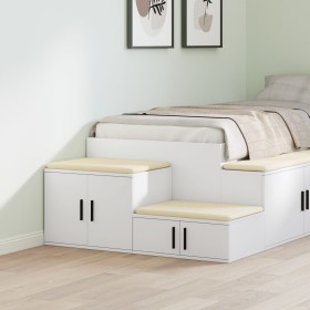 Armario de almacenaje Blanco 108x41x40 cm Madera