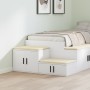 Armario de almacenaje Blanco 108x41x40 cm Madera de ingeniería de , Mesitas de noche - Ref: Foro24-866667, Precio: 80,08 €, D...