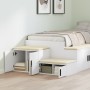 Armario de almacenaje Blanco 108x41x40 cm Madera de ingeniería de , Mesitas de noche - Ref: Foro24-866667, Precio: 80,08 €, D...