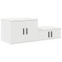 Armario de almacenaje Blanco 108x41x40 cm Madera de ingeniería de , Mesitas de noche - Ref: Foro24-866667, Precio: 80,08 €, D...