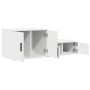 Armario de Almacenamiento Blanco 103x41x40 cm Madera Ing. de , Mesitas de noche - Ref: Foro24-866675, Precio: 78,65 €, Descue...