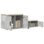 Armario de Almacenamiento Gris Concreto 103x41x40 cm Madera Ingenierizada de , Mesitas de noche - Ref: Foro24-866678, Precio:...