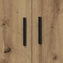 Gabinete de Almacenamiento de Roble Artesanal 103x41x40 cm de Madera Compensada de , Mesitas de noche - Ref: Foro24-866682, P...
