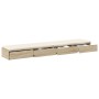 Cajones para Cama Roble Sonoma 200x36,5x16,5 cm Madera Ingienierizada de , Mesitas de noche - Ref: Foro24-866917, Precio: 104...