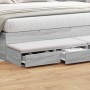 Cajones para cama Gris Sonoma 200x36,5x16,5 cm Madera de ingeniería de , Mesitas de noche - Ref: Foro24-866920, Precio: 107,2...