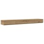 Cajones de Cama de Roble Artesanal 200x36.5x16.5 cm Madera Elaborada de , Mesitas de noche - Ref: Foro24-866922, Precio: 104,...