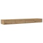 Cajones de Cama de Roble Artesanal 200x36.5x16.5 cm Madera Elaborada de , Mesitas de noche - Ref: Foro24-866922, Precio: 104,...