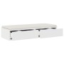 Cajones para cama Blancos 80x36,5x16,5 cm Madera Ingenierizada de , Mesitas de noche - Ref: Foro24-866923, Precio: 56,35 €, D...