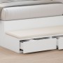 Cajones para cama Blancos 80x36,5x16,5 cm Madera Ingenierizada de , Mesitas de noche - Ref: Foro24-866923, Precio: 56,35 €, D...