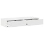 Cajones para cama Blancos 80x36,5x16,5 cm Madera Ingenierizada de , Mesitas de noche - Ref: Foro24-866923, Precio: 56,35 €, D...