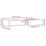 Cajones para cama Roble Sonoma 80x36,5x16,5 cm Madera elaborada de , Mesitas de noche - Ref: Foro24-866925, Precio: 54,86 €, ...