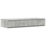 Cajones para cama gris concreto 90x36,5x16,5 cm de madera elaborada de , Mesitas de noche - Ref: Foro24-866934, Precio: 52,16...