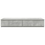 Cajones para cama gris concreto 90x36,5x16,5 cm de madera elaborada de , Mesitas de noche - Ref: Foro24-866934, Precio: 52,16...