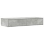 Cajones para cama gris concreto 90x36,5x16,5 cm de madera elaborada de , Mesitas de noche - Ref: Foro24-866934, Precio: 52,16...