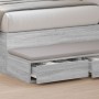 Cajones de cama en Gris Sonoma de 90x36,5x16,5 cm de Madera hecha de , Mesitas de noche - Ref: Foro24-866936, Precio: 53,65 €...