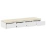 Cajones de Cama Blanco 120x36,5x16,5 cm Madera de Ingeniería de , Mesitas de noche - Ref: Foro24-866939, Precio: 82,36 €, Des...