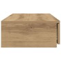 Cajones de Cama de Roble Artesanal 90x36,5x16,5 cm de Madera de , Mesitas de noche - Ref: Foro24-866938, Precio: 52,16 €, Des...
