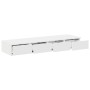 Cajones de Cama Blanco 120x36,5x16,5 cm Madera de Ingeniería de , Mesitas de noche - Ref: Foro24-866939, Precio: 82,36 €, Des...