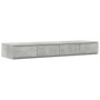 Cajones de Cama Gris Concreto 120x36.5x16.5 cm Madera Fabricada de , Mesitas de noche - Ref: Foro24-866942, Precio: 80,04 €, ...