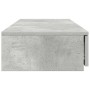 Cajones de Cama Gris Concreto 120x36.5x16.5 cm Madera Fabricada de , Mesitas de noche - Ref: Foro24-866942, Precio: 80,04 €, ...