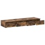 Cajones de Cama Roble Ahumado 120x36,5x16,5 cm Madera Ingenerizada de , Mesitas de noche - Ref: Foro24-866943, Precio: 80,04 ...