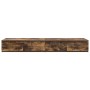 Cajones de Cama Roble Ahumado 120x36,5x16,5 cm Madera Ingenerizada de , Mesitas de noche - Ref: Foro24-866943, Precio: 80,04 ...