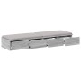 Cajones de cama Gris Sonoma 120x36,5x16,5 cm Madera elaborada de , Mesitas de noche - Ref: Foro24-866944, Precio: 82,36 €, De...