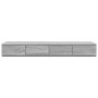Cajones de cama Gris Sonoma 120x36,5x16,5 cm Madera elaborada de , Mesitas de noche - Ref: Foro24-866944, Precio: 82,36 €, De...