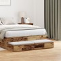 Cajones de Cama Madera Vieja 120x36,5x16,5 cm Contrachapado de , Mesitas de noche - Ref: Foro24-866945, Precio: 80,63 €, Desc...