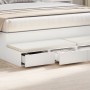 Mesitas de Noche Blanca MDF 140 x 36.5 x 16.5 cm Mesa de Noche de , Mesitas de noche - Ref: Foro24-866947, Precio: 85,53 €, D...