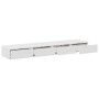 Mesitas de Noche Blanca MDF 140 x 36.5 x 16.5 cm Mesa de Noche de , Mesitas de noche - Ref: Foro24-866947, Precio: 85,53 €, D...