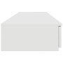 Mesitas de Noche Blanca MDF 140 x 36.5 x 16.5 cm Mesa de Noche de , Mesitas de noche - Ref: Foro24-866947, Precio: 85,53 €, D...