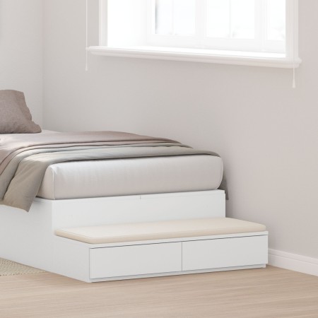 Cajones de Cama Blancos 75x36,5x16,5 cm de Madera de , Mesitas de noche - Ref: Foro24-866963, Precio: 51,40 €, Descuento: %