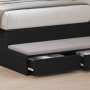 Cajones de cama  en negro, 75 x 36,5 x 16,5 cm, de madera contrachapada | Foro24.es | Tu tienda online para hogar, jardín y más Foro24.es