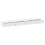 Cajones de Cama en Blanco 180x36,5x16,5 cm de Madera Elaborada de , Mesitas de noche - Ref: Foro24-866979, Precio: 97,54 €, D...