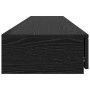 Cajones para Cama Negros VidaXL 180x36,5x16,5 cm de Madera Contrachapada de , Mesitas de noche - Ref: Foro24-866980, Precio: ...