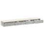 Cajones para Cama Gris Concreto 180x36,5x16,5 cm Madera Elaborada de , Mesitas de noche - Ref: Foro24-866982, Precio: 94,25 €...