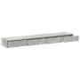 Cajones para Cama Gris Concreto 180x36,5x16,5 cm Madera Elaborada de , Mesitas de noche - Ref: Foro24-866982, Precio: 94,25 €...