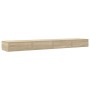 Cajones de cama Roble Sonoma 180x36,5x16,5 cm de madera hecha de , Mesitas de noche - Ref: Foro24-866981, Precio: 94,80 €, De...