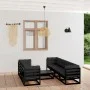 8-piece garden furniture set with solid pine wood cushions by vidaXL, Garden sets - Ref: Foro24-3076423, Price: 893,25 €, Dis...