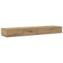 Cajones de Cama en Roble Artesanal 135x36,5x16,5 cm de Madera de Ingeniería de , Mesitas de noche - Ref: Foro24-866994, Preci...