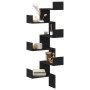 Estantería de esquina Negra Roble 45x45x147 cm Madera elaborada von , Regale und Regale - Ref: Foro24-868053, Preis: 56,99 €,...