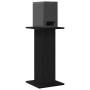 Soportes para altavoces (2 piezas) - Roble Negro 30x30x60 cm - Madera de ingeniería von , Lautsprecherständer - Ref: Foro24-8...