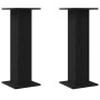 Soportes para Altavoces 2 pcs Roble Negro 30x30x80 cm Madera hecha von , Lautsprecherständer - Ref: Foro24-868056, Preis: 71,...