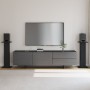 Soportes para Altavoces 2 pcs Roble Negro 30x30x80 cm Madera hecha von , Lautsprecherständer - Ref: Foro24-868056, Preis: 71,...