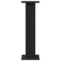 Soportes para altavoces 2 pcs Madera de roble negro 30x30x95 cm Madera de ingeniería von , Lautsprecherständer - Ref: Foro24-...