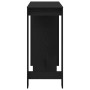 Mesa de Bar  con Estante Negra de Roble 102,5x46x103,5 cm de Madera Ingenierizada | Foro24.es | Tu tienda online para hogar, jardín y más Foro24.es